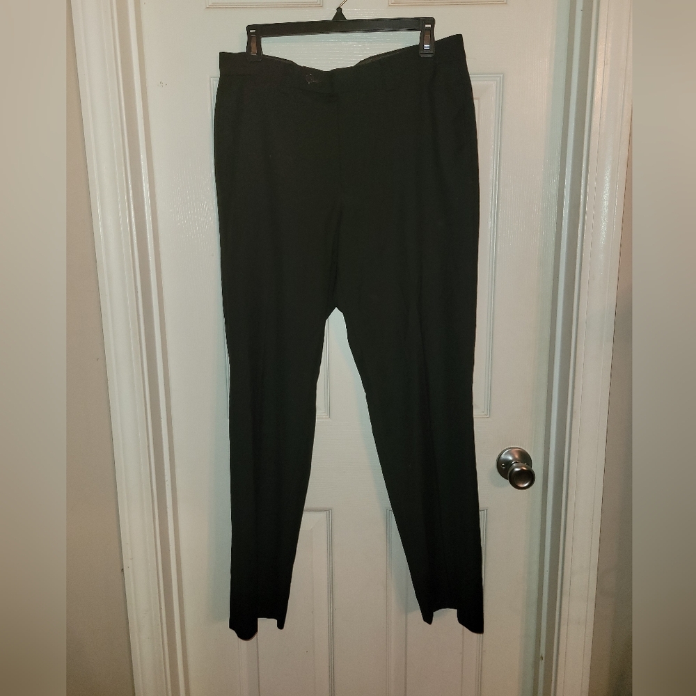 Calvin Klein Black Slack Pants Mens Size 32w X 30L